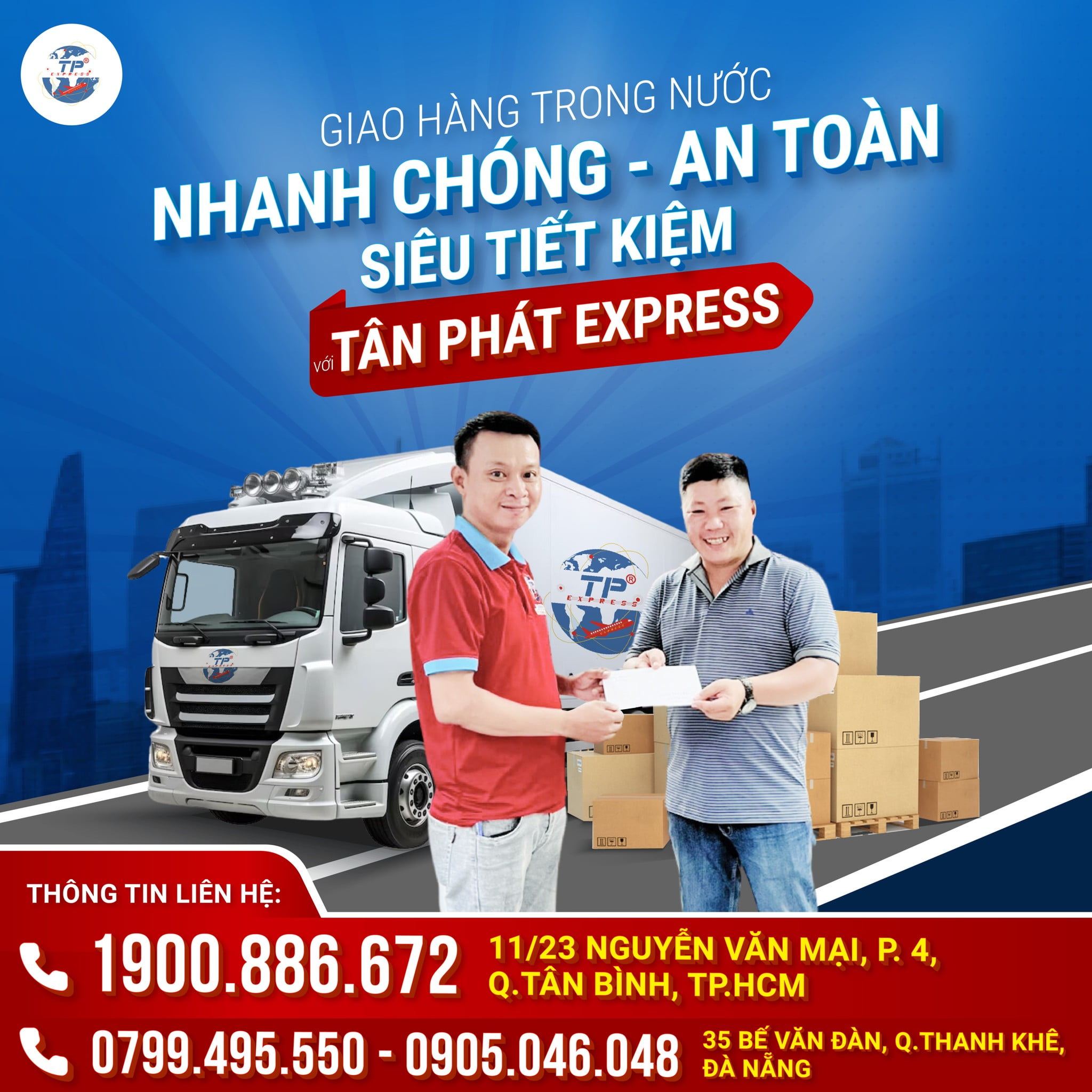 Tân Phát Express là một trong các công ty vận chuyển hàng hóa quốc tế tốt. Tân Phát Express là một trong các công ty vận chuyển hàng hóa quốc tế. Vận chuyển và theo dõi của chuyển phát nhanh quốc tế